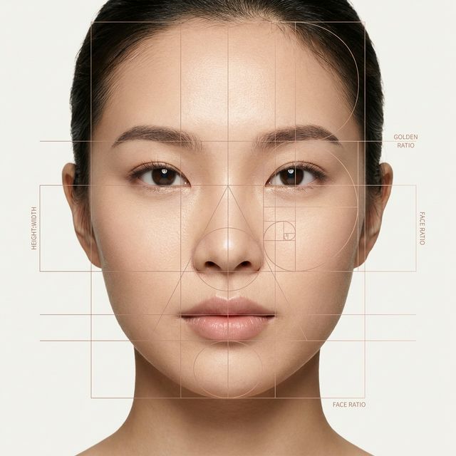 顔比率 (Face Proportions)の解説画像